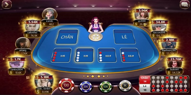 cách chơi xóc đĩa 4 cửa cược