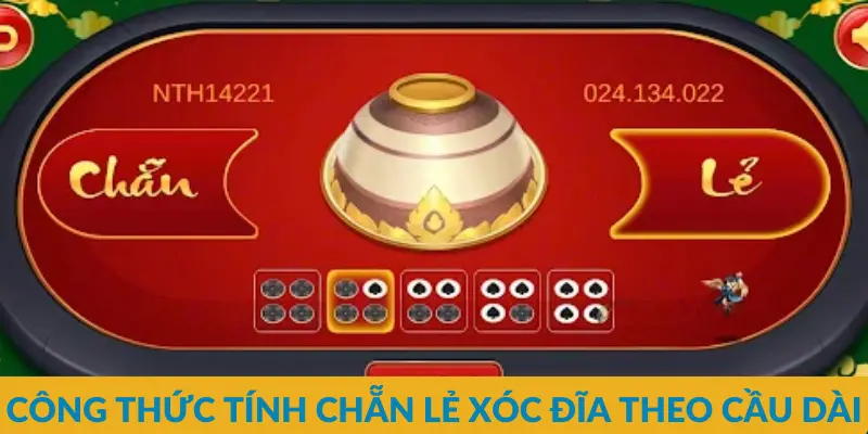 Công thức tính chẵn lẻ xóc đĩa theo cầu dài